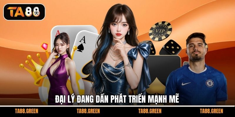 Đại lý đang dần phát triển mạnh mẽ