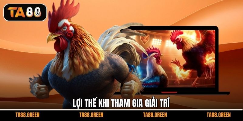 Lợi thế khi tham gia giải trí